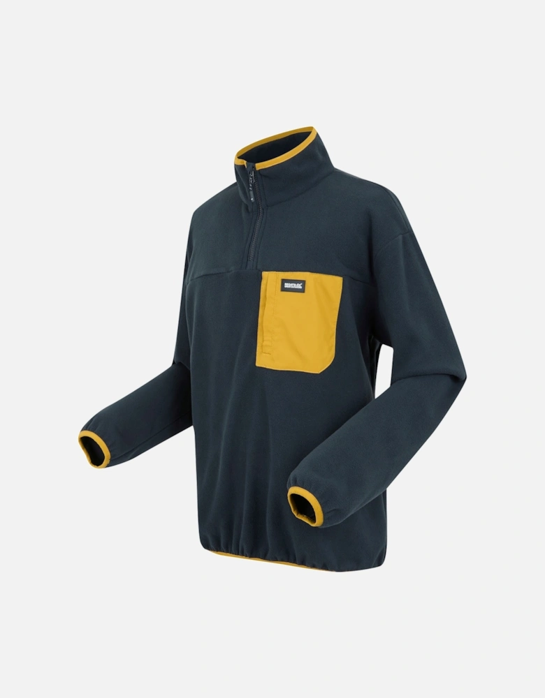 Mens Frankie Half Zip Fleece Top