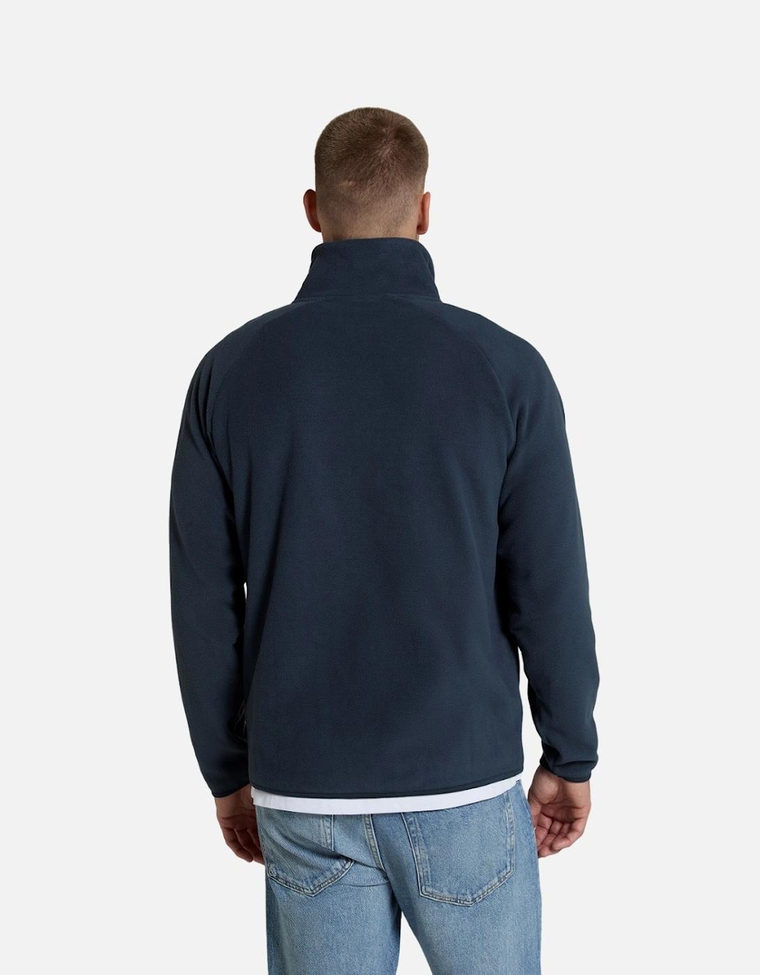 Men's Mountain Warehouse Mens Stockholm Full Zip Fleece Jacket - Navy - Size: M