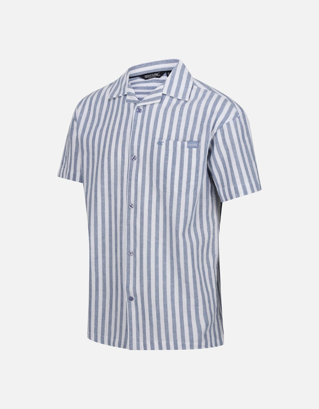 Mens Shorebay II Stripe Short-Sleeved Shirt