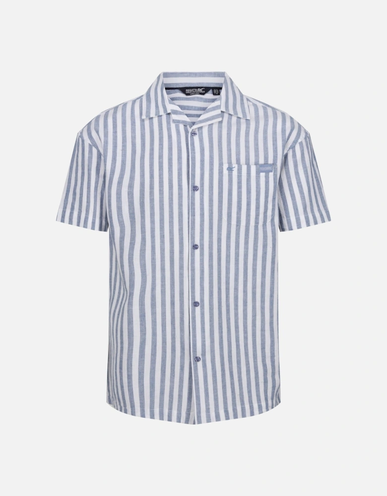 Mens Shorebay II Stripe Short-Sleeved Shirt