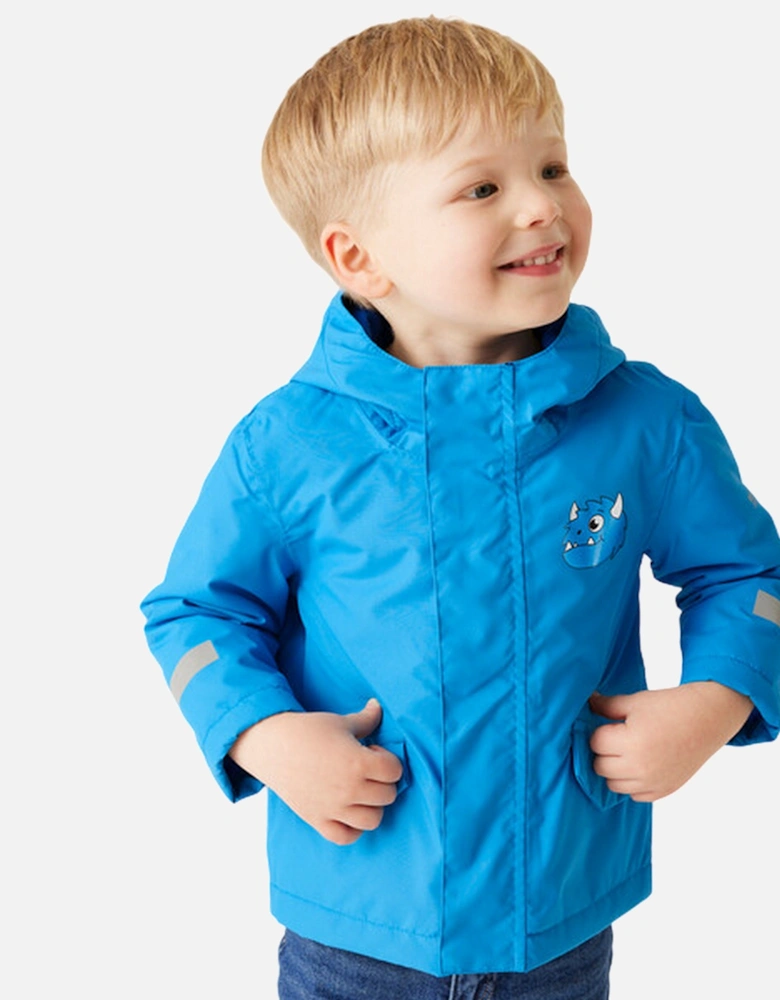 Childrens/Kids Spike The Monster Waterproof Jacket