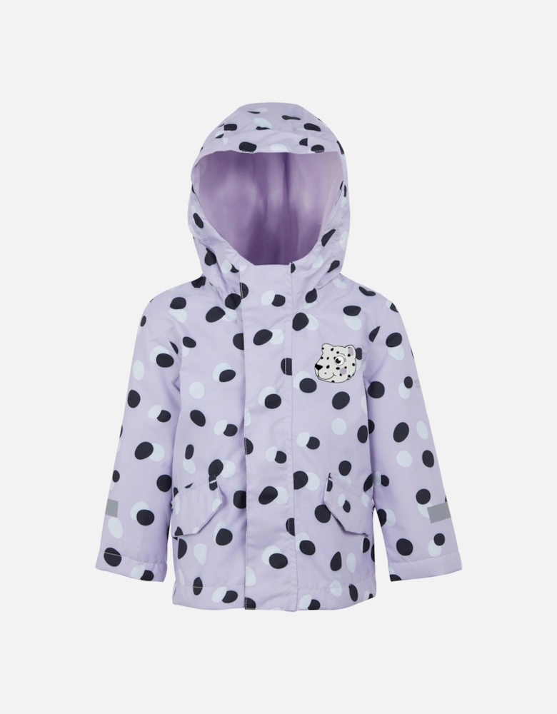 Childrens/Kids Shyla The Leopard Waterproof Jacket