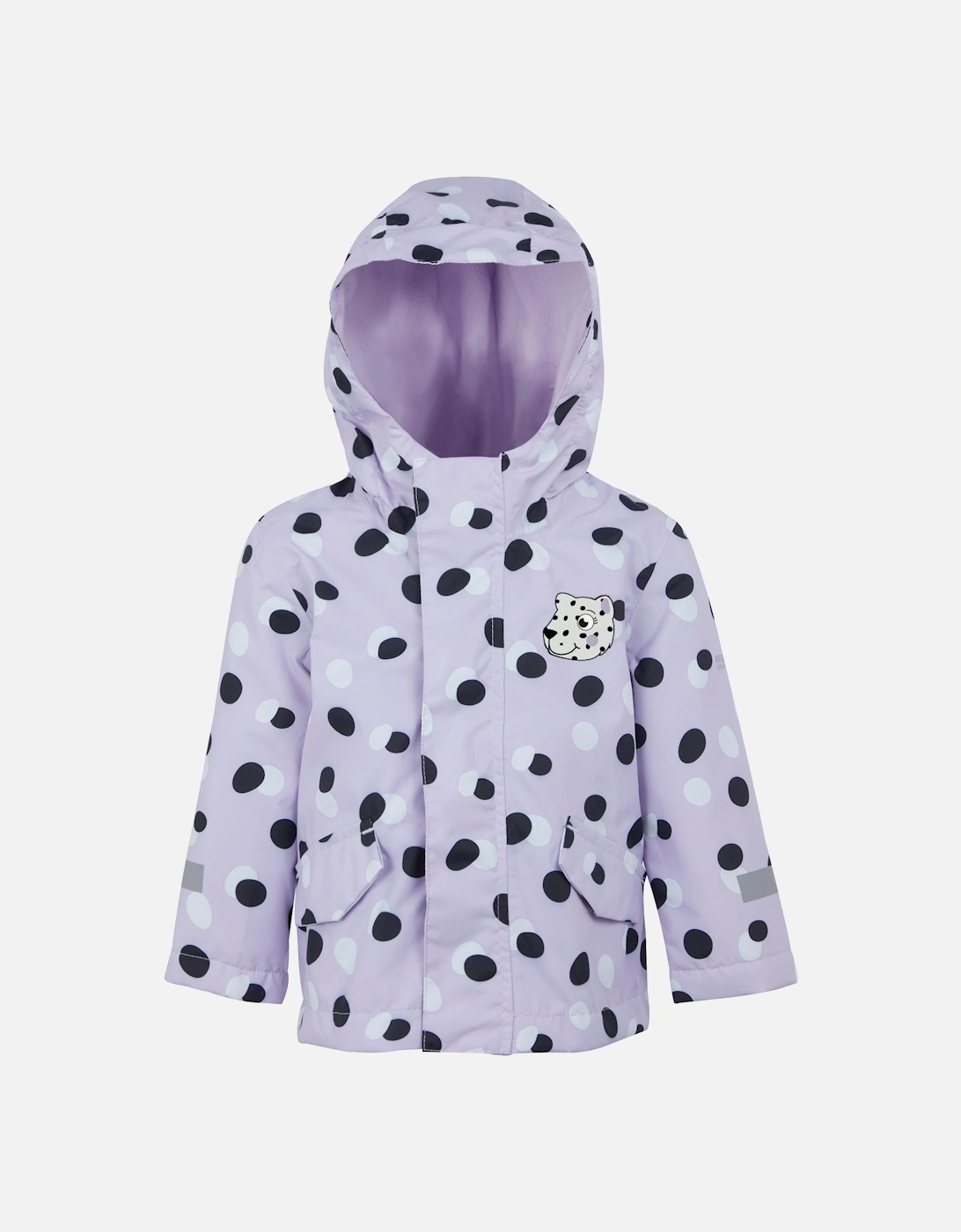 Childrens/Kids Shyla The Leopard Waterproof Jacket, 6 of 5