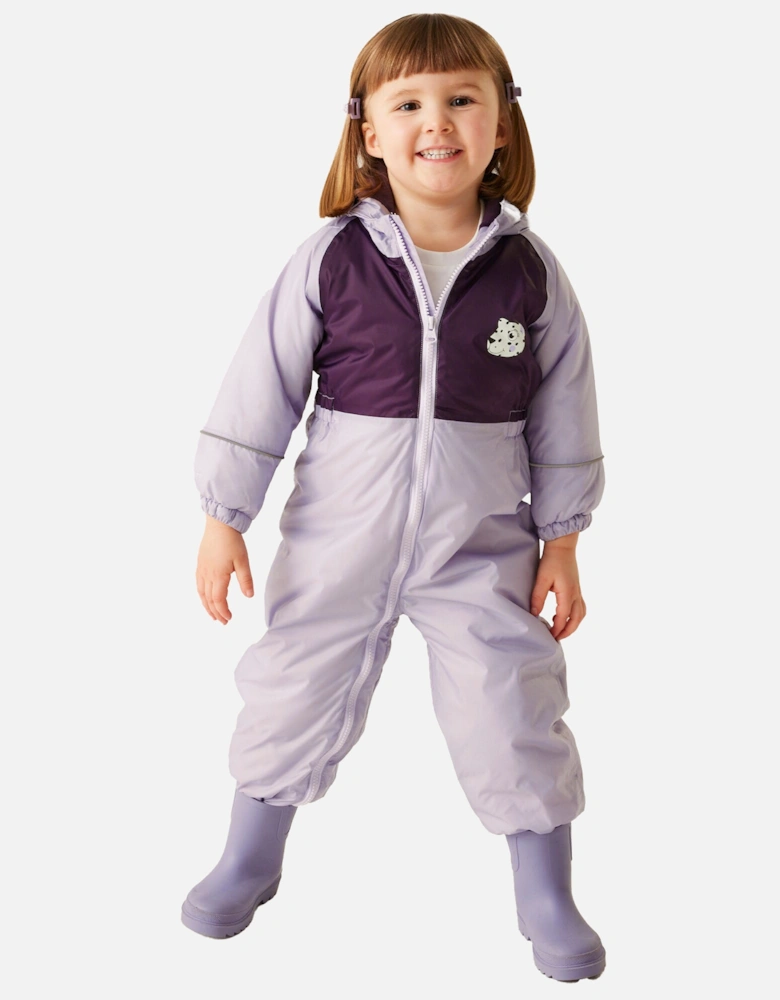 Childrens/Kids Mudplay III Shyla The Leopard Leopard Puddle Suit