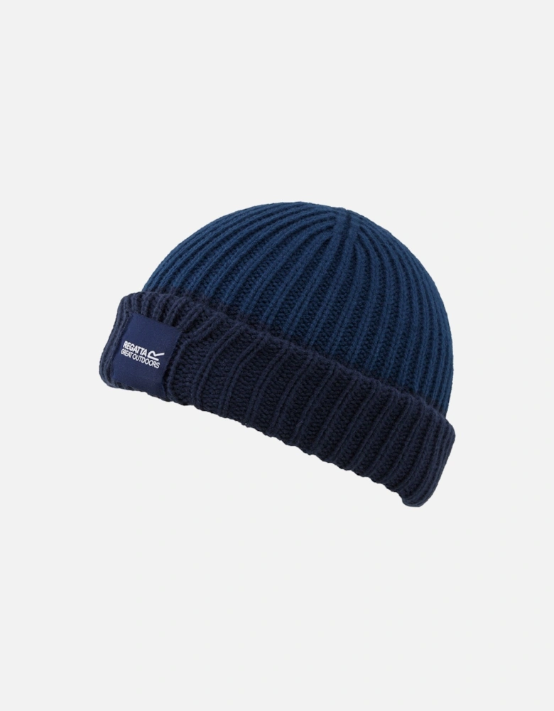 Childrens/Kids Connora Fisherman Logo Beanie