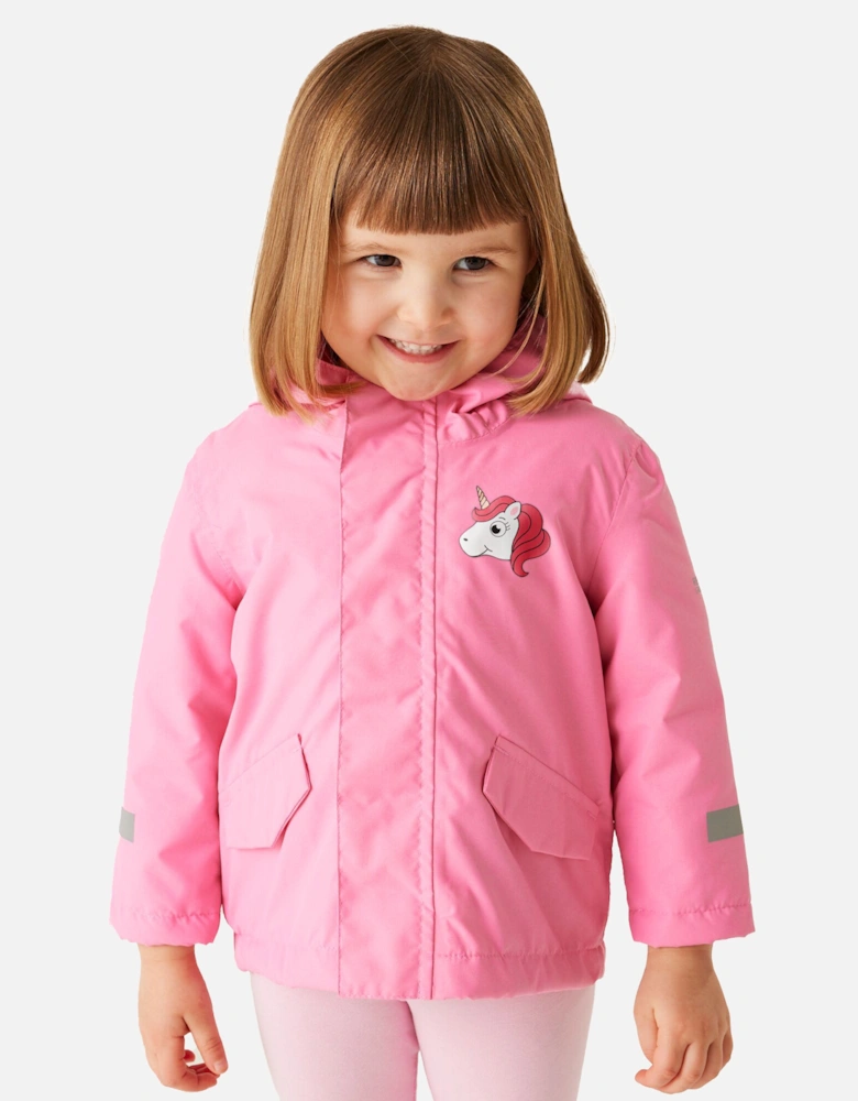 Childrens/Kids Luna The Unicorn Waterproof Jacket