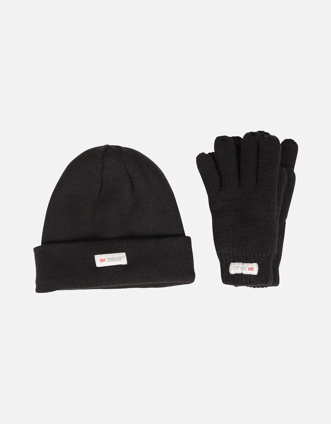 Childrens/Kids Thinsulate Fleece Beanie & Gloves Set, 5 of 4