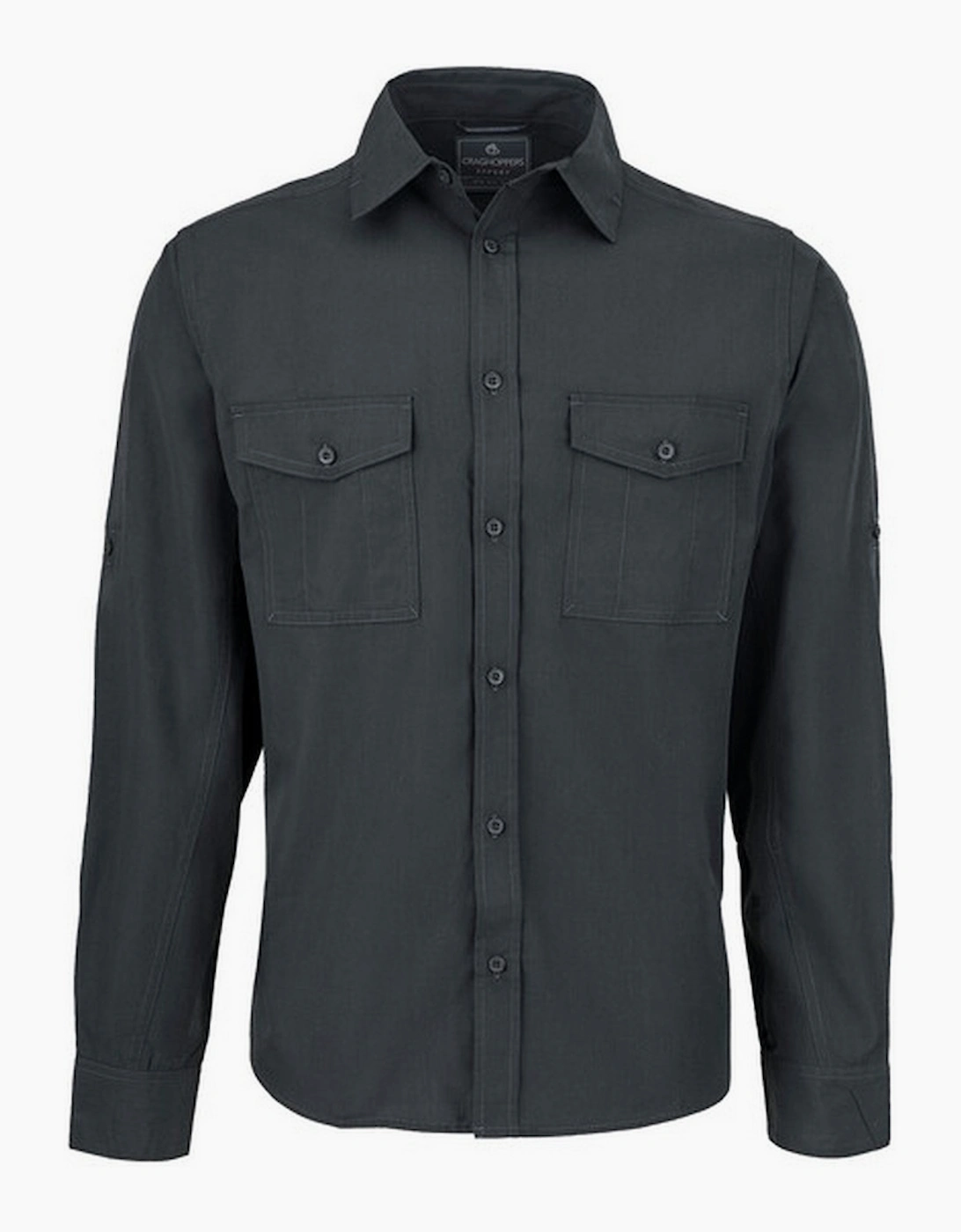 Craghoppers Men's Grey Expert Kiwi Shirt - : 42/Regular Xl