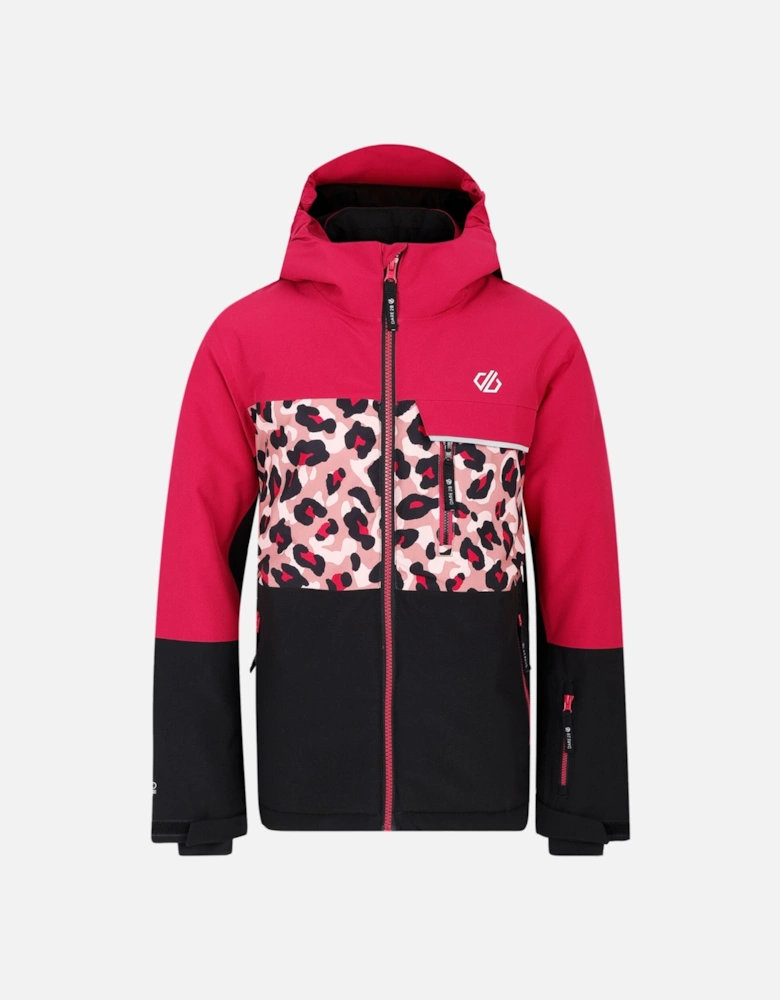 Childrens/Kids Traverse II Cheetah Print Ski Jacket