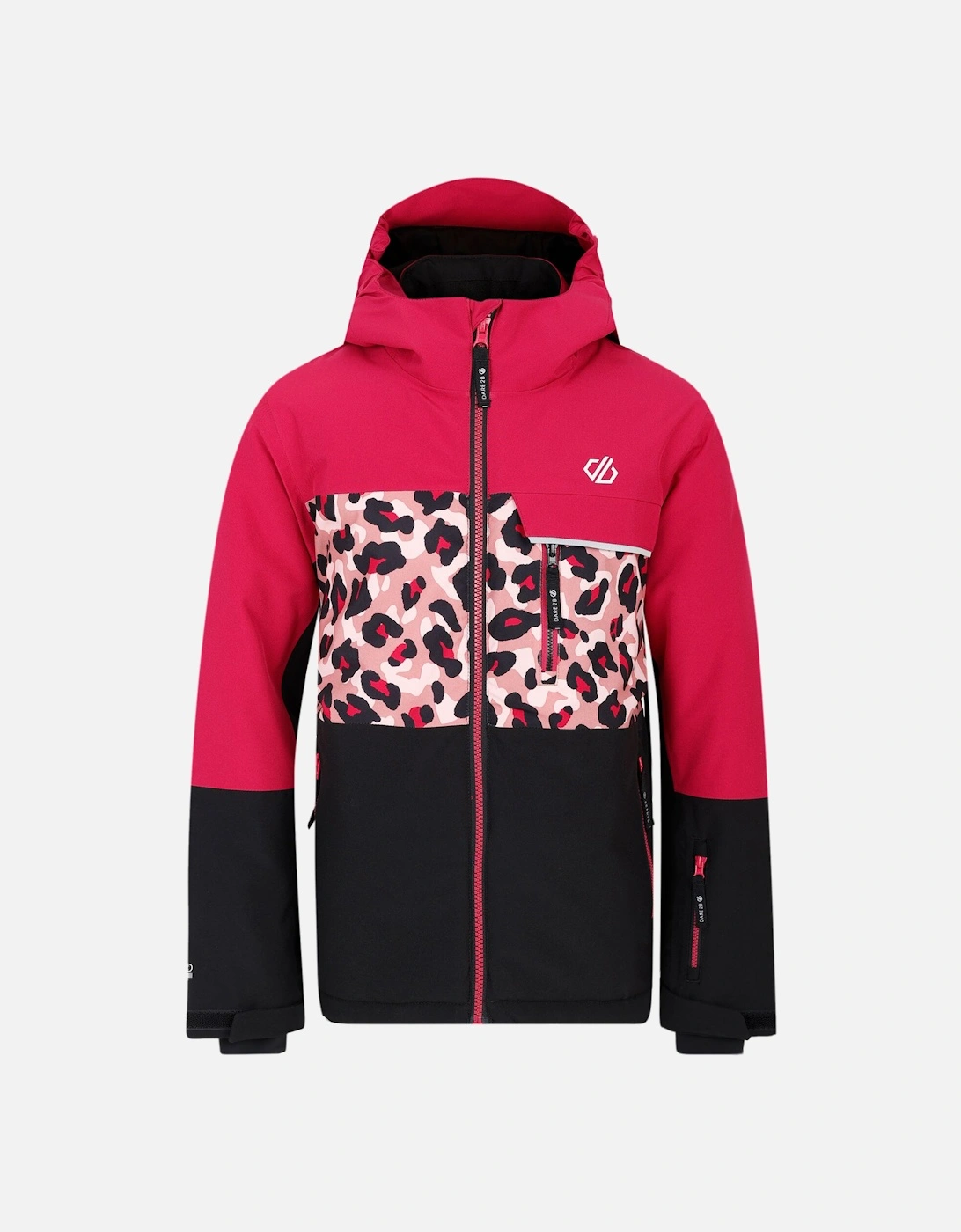 Childrens/Kids Traverse II Cheetah Print Ski Jacket, 6 of 5