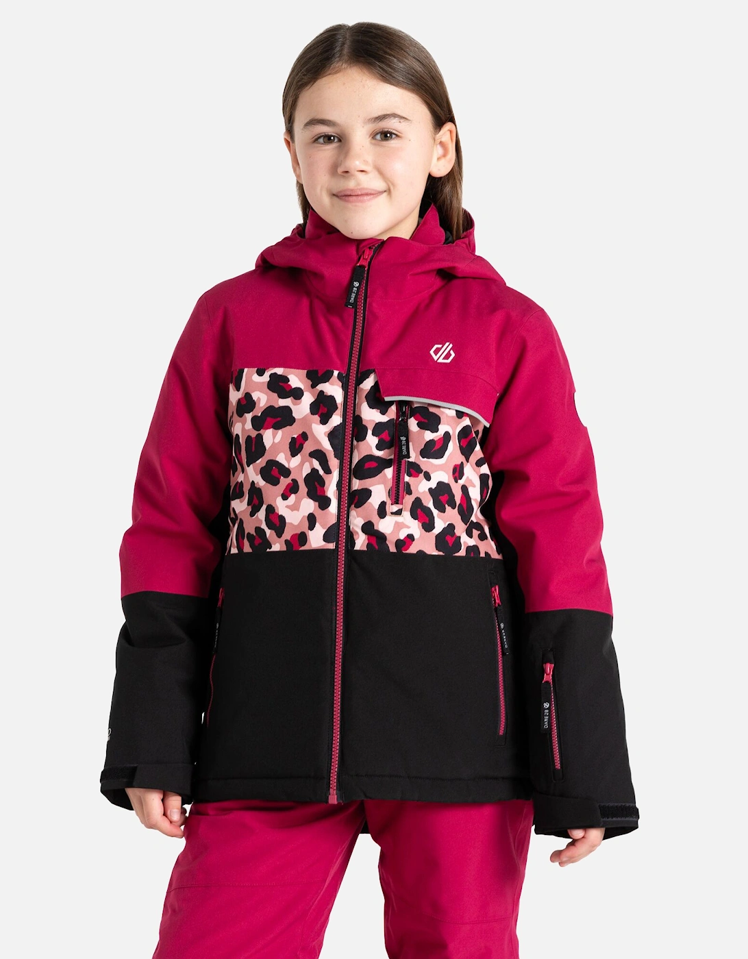 Childrens/Kids Traverse II Cheetah Print Ski Jacket