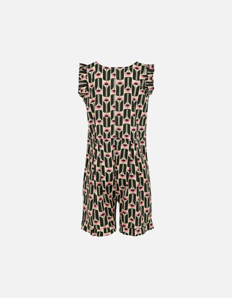 Womens/Ladies Orla Kiely Tall Flowers Playsuit