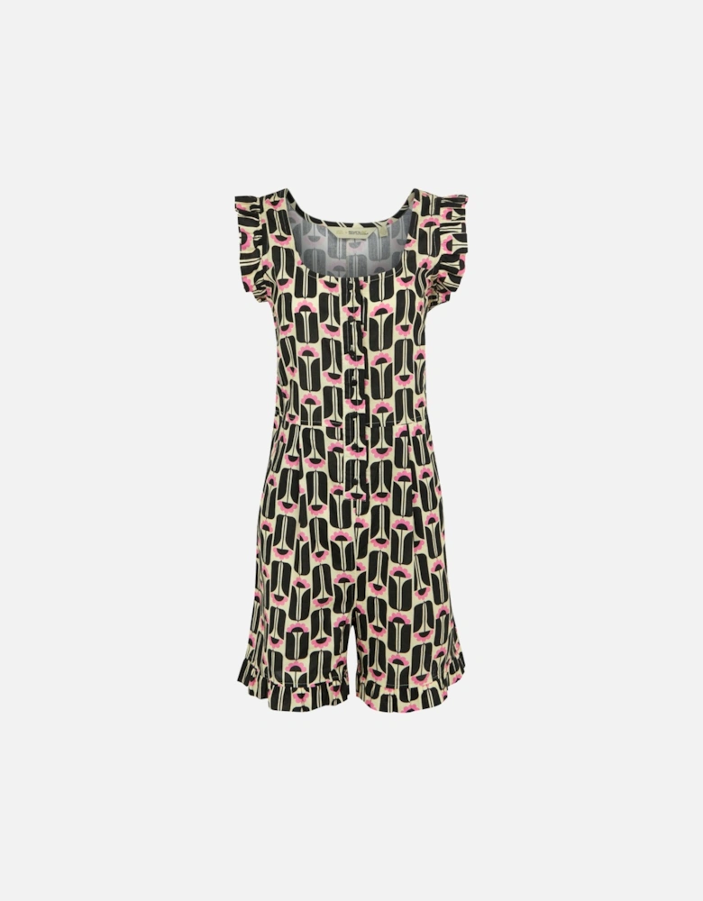 Womens/Ladies Orla Kiely Tall Flowers Playsuit