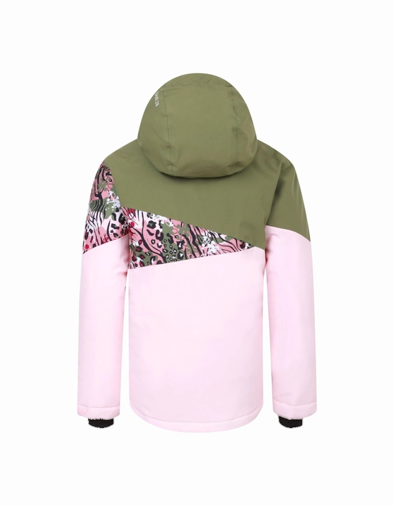 Childrens/Kids Humour III Leopard Print Ski Jacket