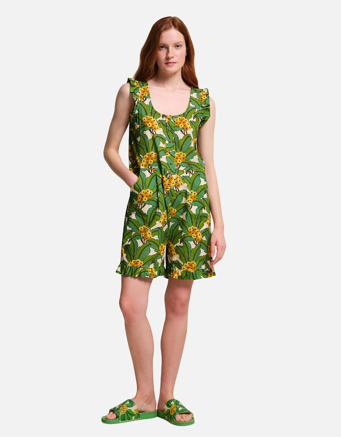 Womens/Ladies Orla Kiely Tropical Playsuit