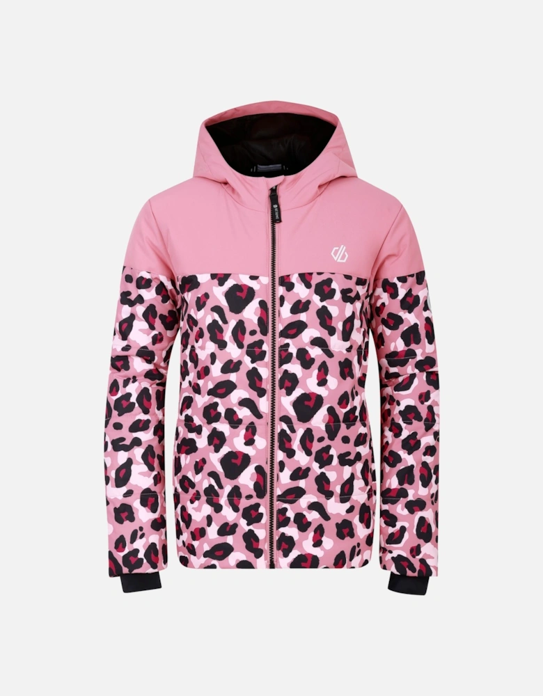 Childrens/Kids Liftie Cheetah Print Ski Jacket