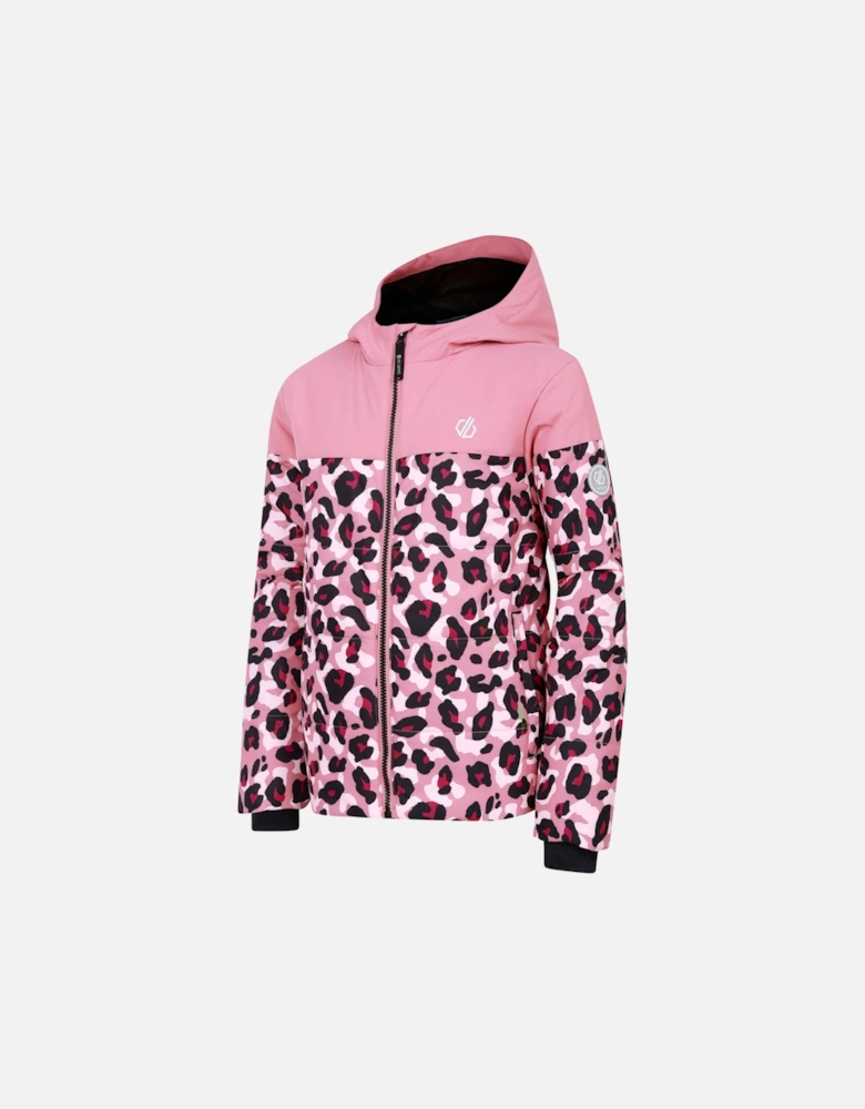 Childrens/Kids Liftie Cheetah Print Ski Jacket