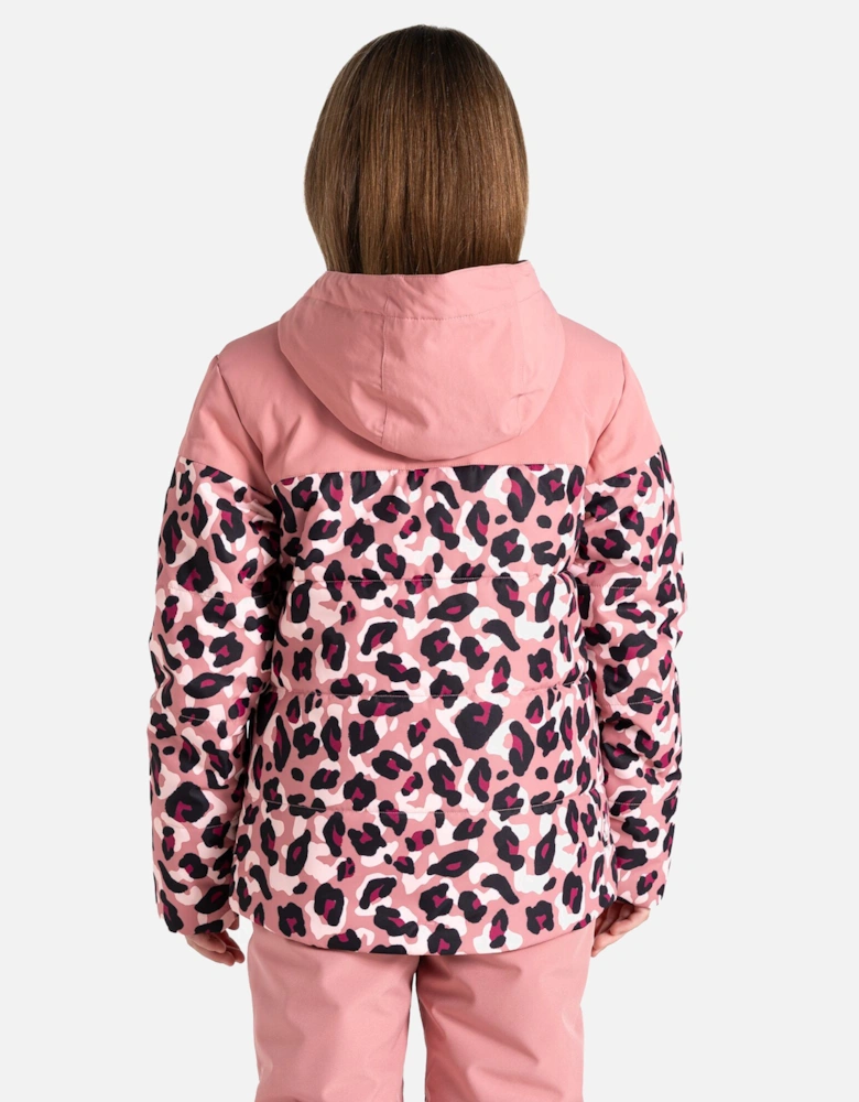 Childrens/Kids Liftie Cheetah Print Ski Jacket