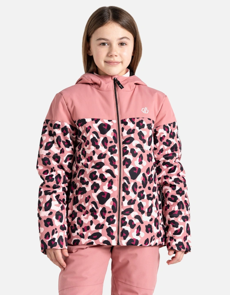 Childrens/Kids Liftie Cheetah Print Ski Jacket