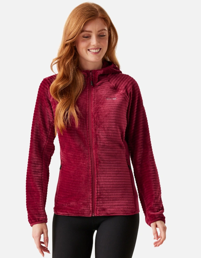 Womens/Ladies Endra Hooded Fleece Jacket