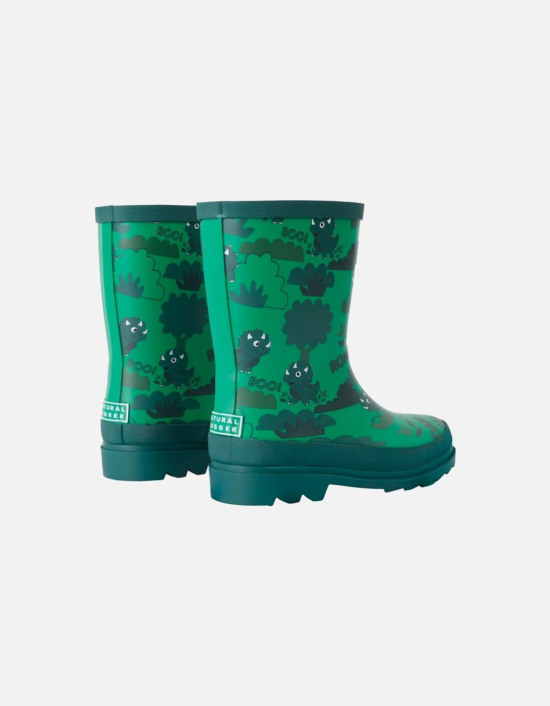 Childrens/Kids Mudplay II Stompy The Dinosaur Wellington Boots