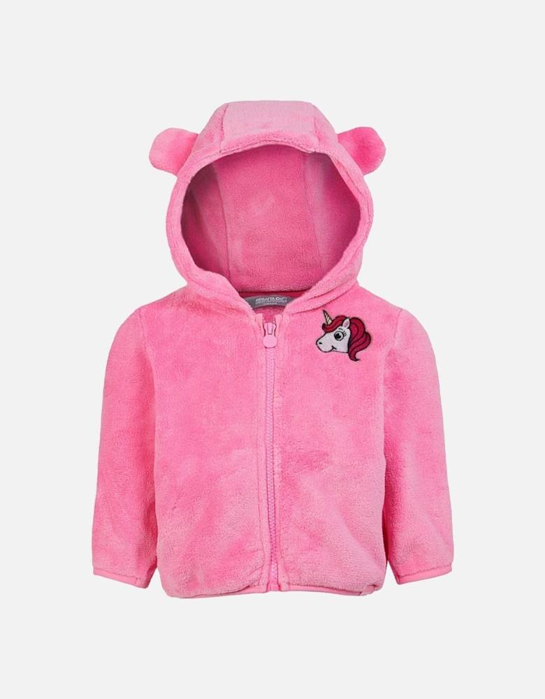 Childrens/Kids Luna The Unicorn Fleece Jacket