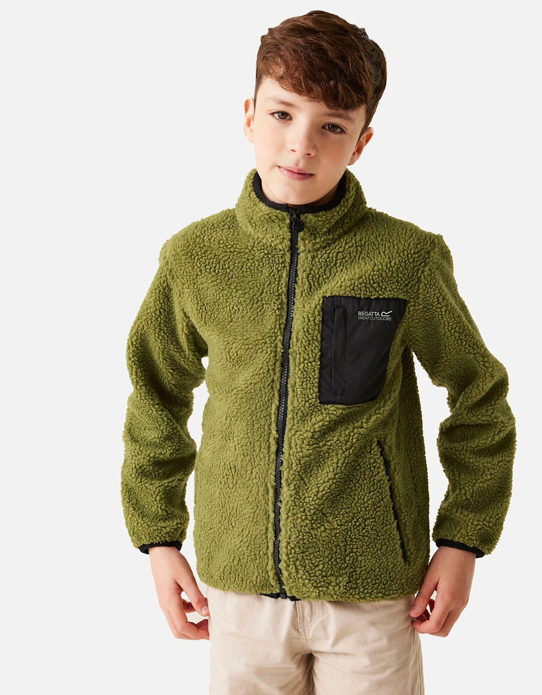 Childrens/Kids Frankie Full Zip Fleece Jacket