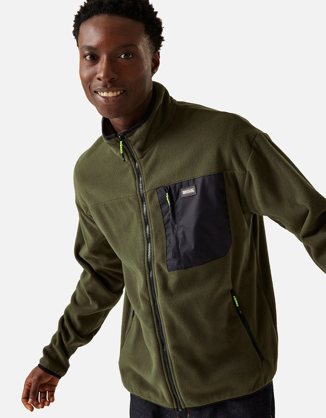 Mens Frankie Full Zip Fleece Jacket