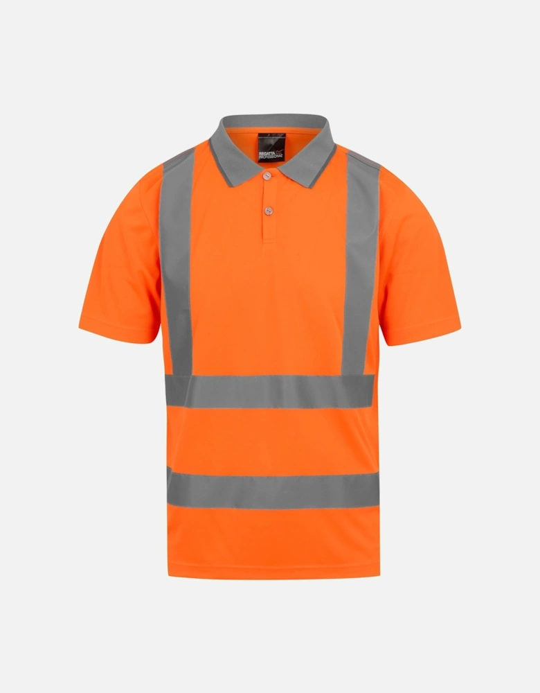 Mens Pro Hi-Vis Polo Shirt