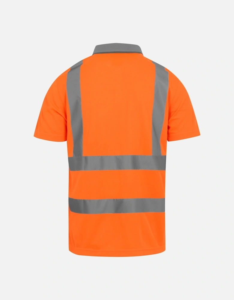 Mens Pro Hi-Vis Polo Shirt