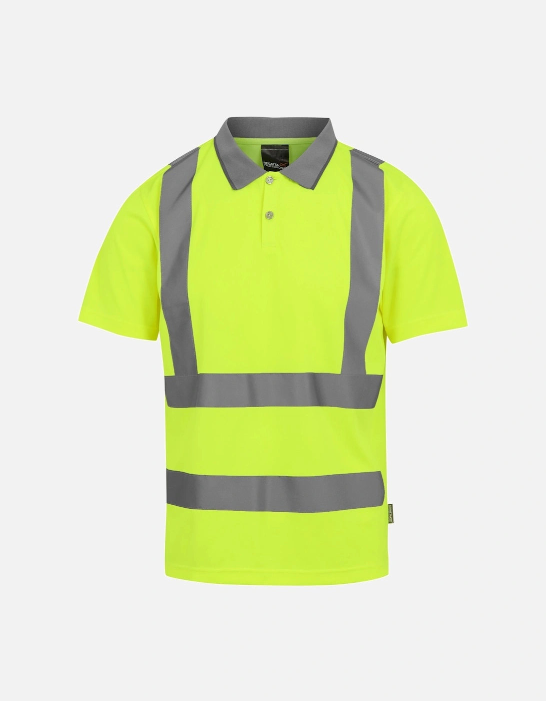 Men's Regatta Professional Mens Hi-Vis Polo Shirt - Yellow - Size: 4XL