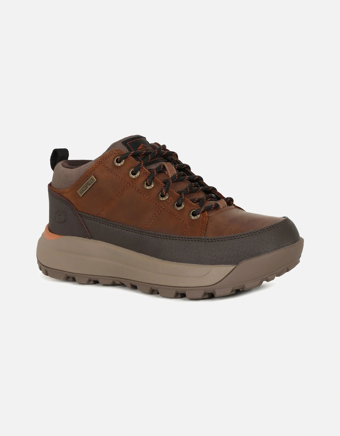 Skechers Men's Cambert Mens Waterproof Shoes - Brown - Size: 12