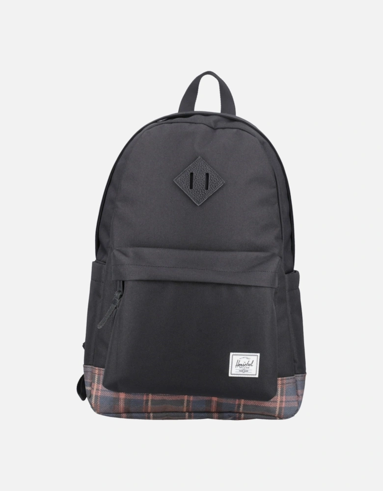 Black Winter Plaid Heritage Backpack