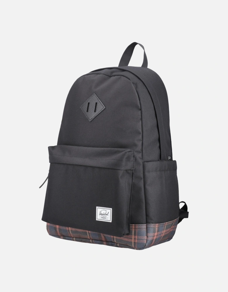 Black Winter Plaid Heritage Backpack