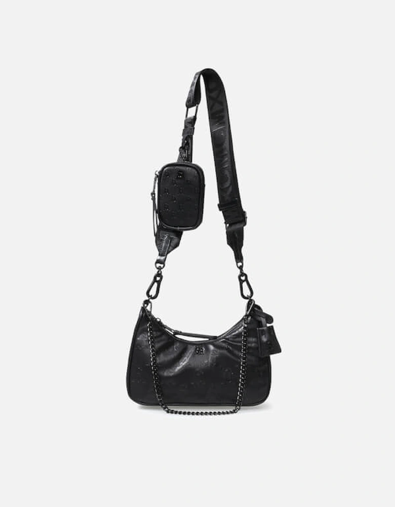 Bvital-X Faux Leather Crossbody Bag