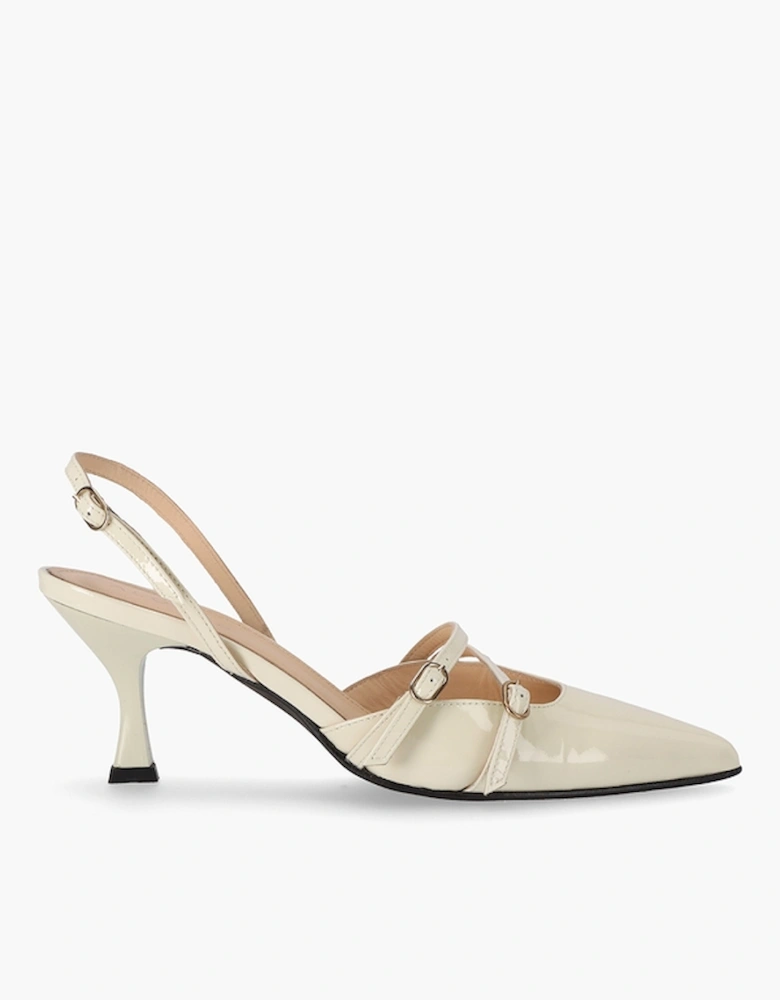 Women's Joelle Patent Leather Heeled Courts