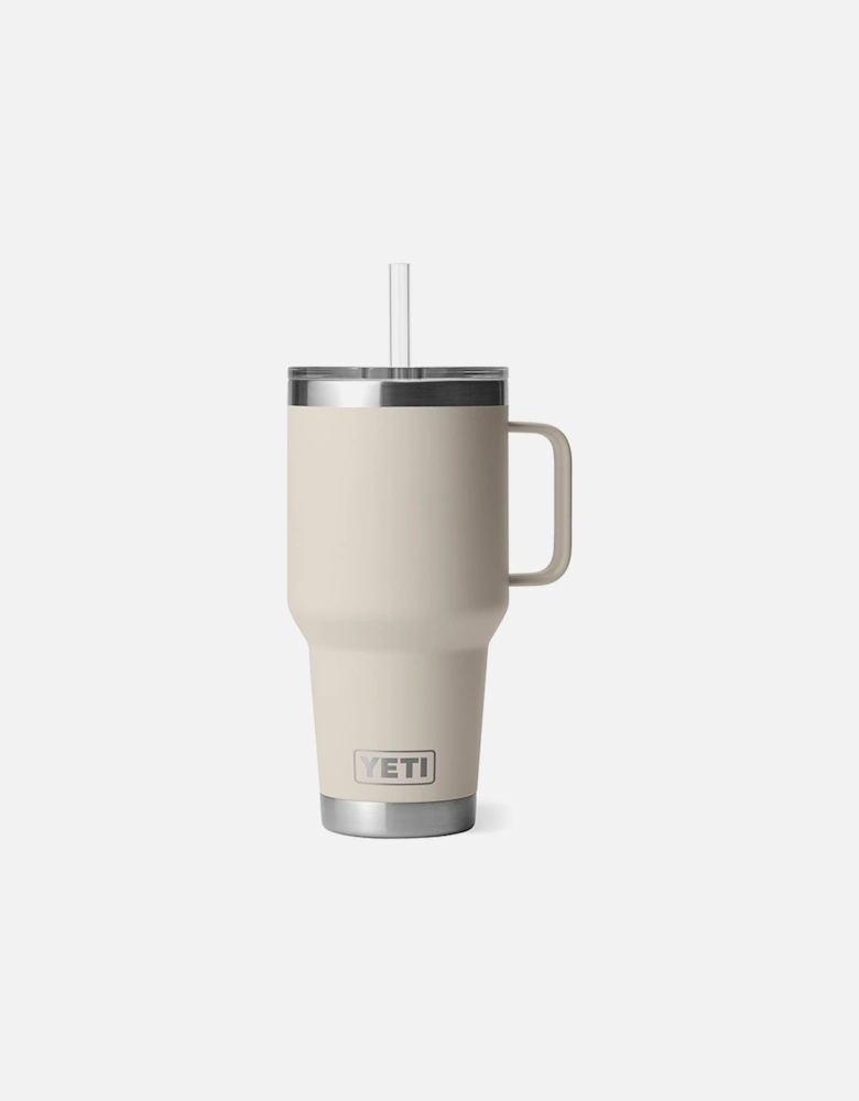 Rambler 35oz Straw Mug Cape Taupe