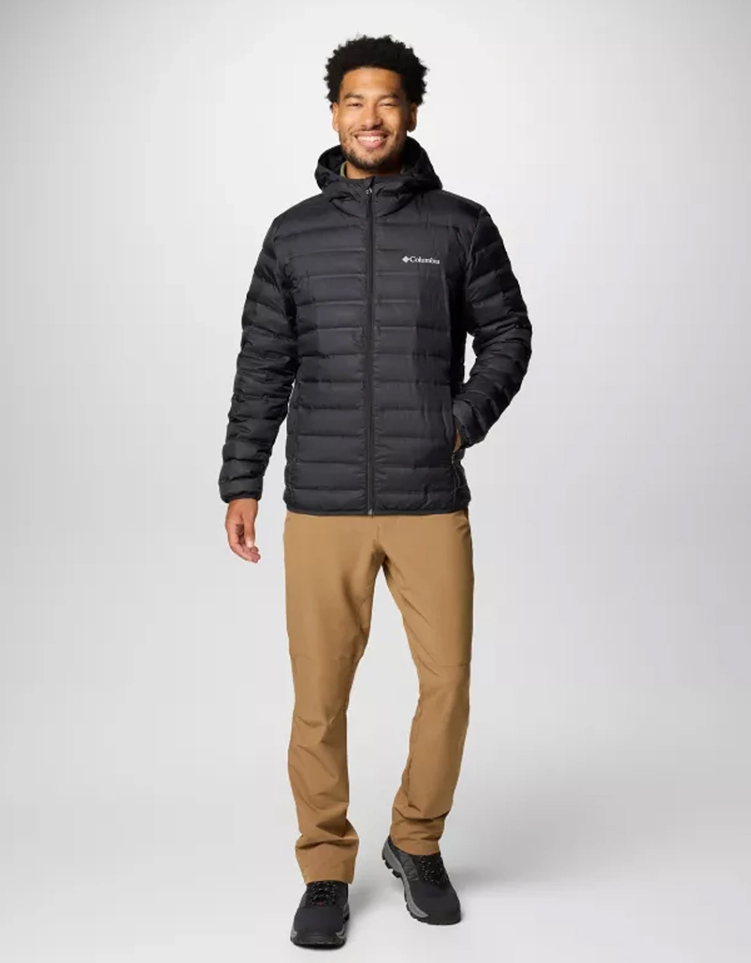 Men's Lake 22™ II Down Hooded Jacket Black