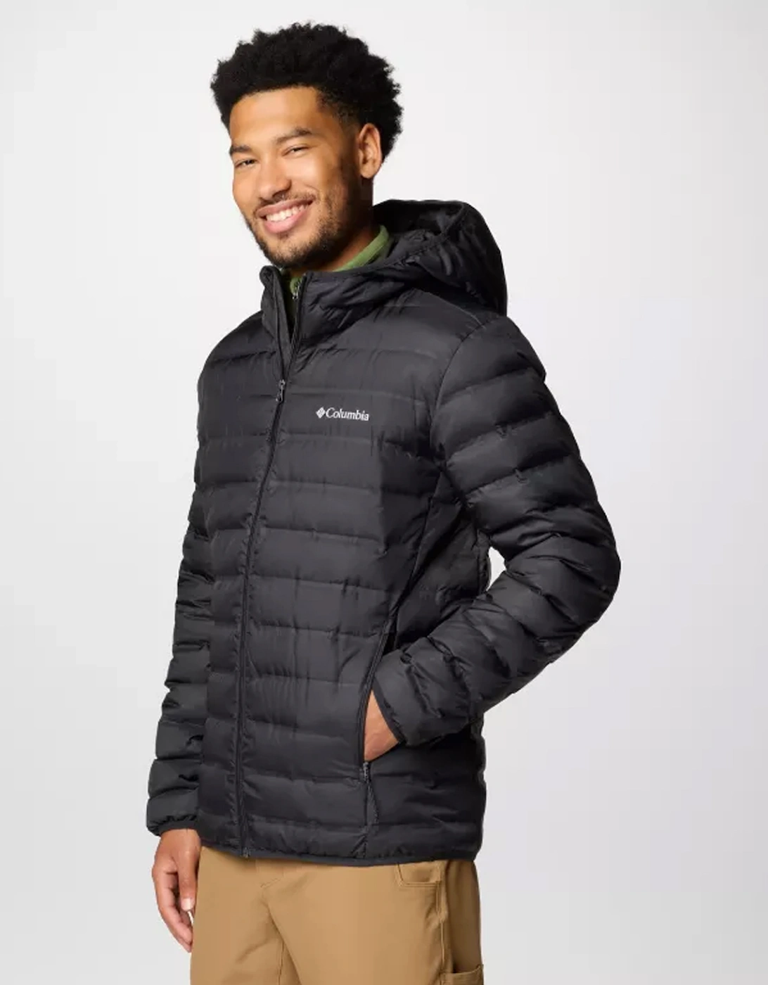 Men's Lake 22™ II Down Hooded Jacket Black