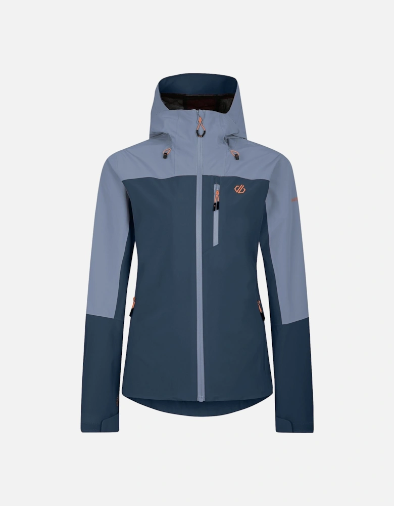 Womens/Ladies Mountain Series Contrast Panel Waterproof Jacket