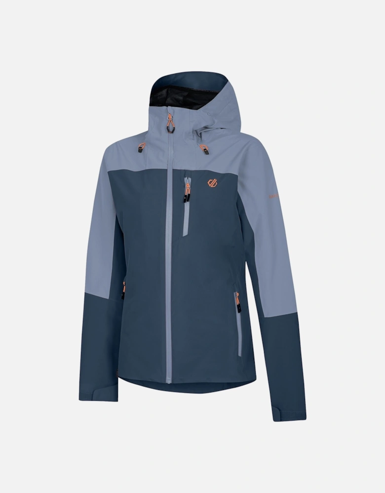 Womens/Ladies Mountain Series Contrast Panel Waterproof Jacket