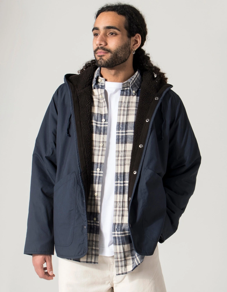 Reversible Simple Hooded Jacket