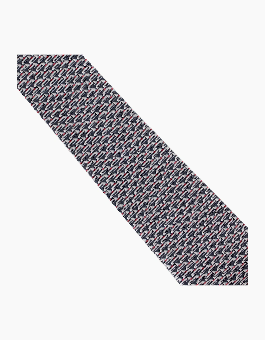 Dunhill Men's Dunhill Tie - Silver