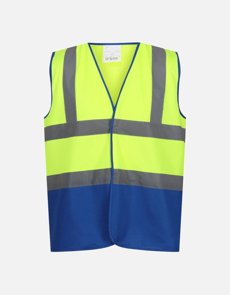 Professional Mens Pro Two Tone High Visibility Vest