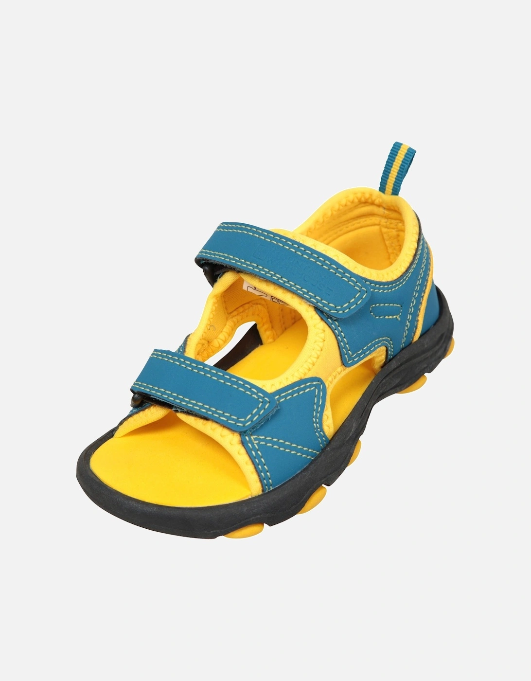 Mountain Warehouse Unisex Blue/Green Childrens/ Pebble Sandals - Size: 10 Kids