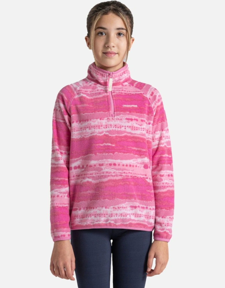 Girls Kai Half Zip Micro Fleece Jacket