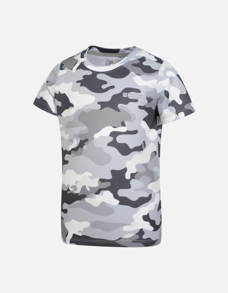 Childrens/Kids Camouflage Active T-Shirt