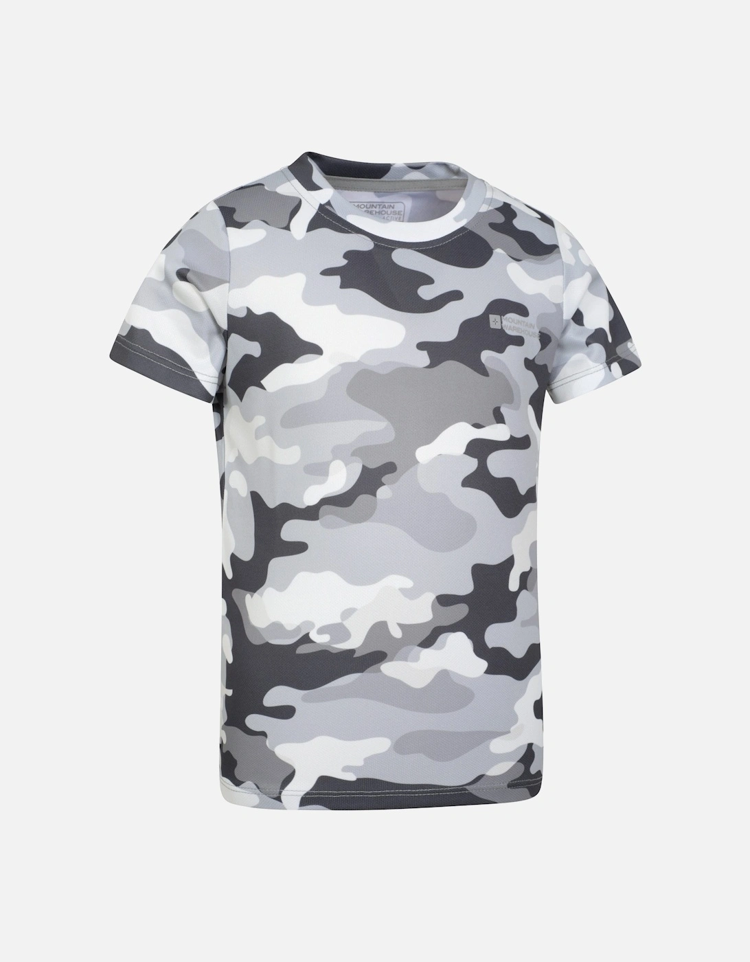 Childrens/Kids Camouflage Active T-Shirt