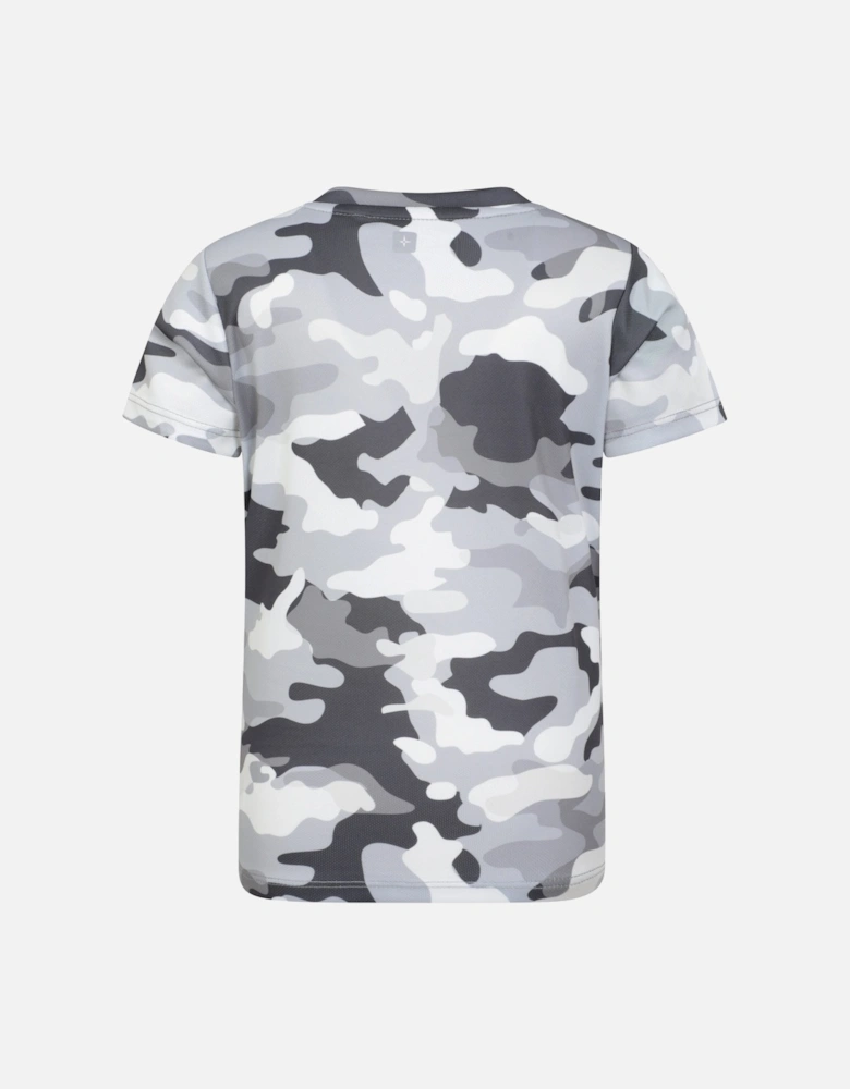 Childrens/Kids Camouflage Active T-Shirt