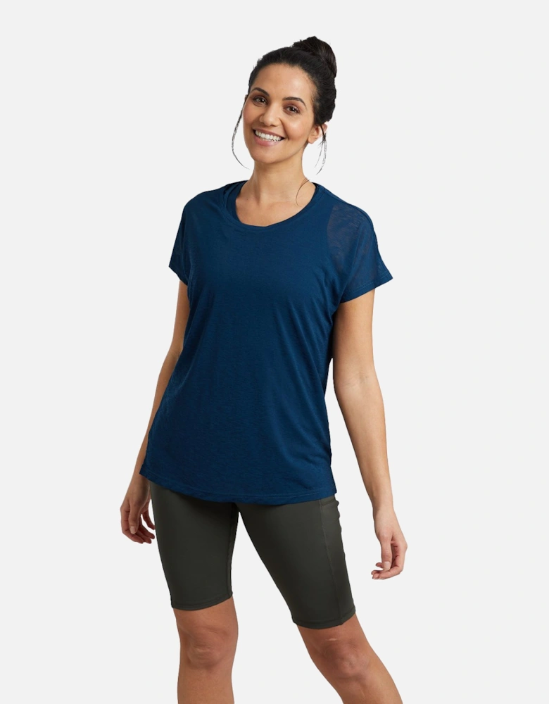 Womens/Ladies Double Layered T-Shirt